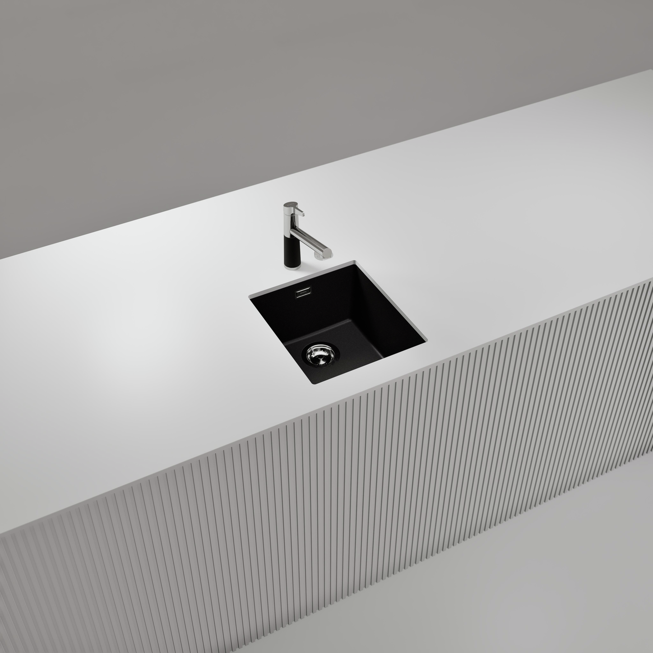 Dřez FORMHAUS D-100LS NERO